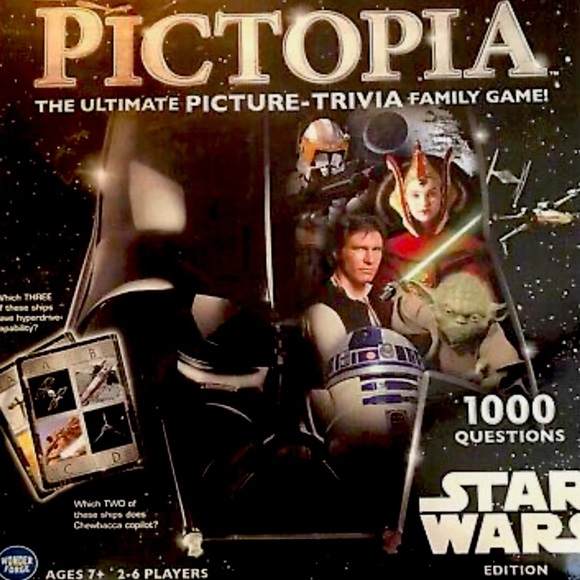 PICTOPIA Star Wars Trivia Game - Picture 1 of 2